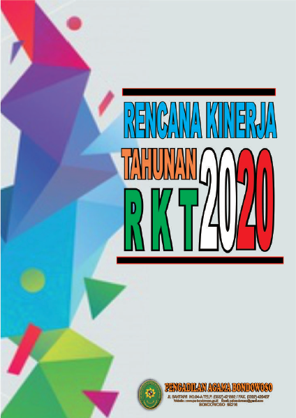 Rencana Kinerja Tahunan (RKT) – Pengadilan Agama Bondowoso